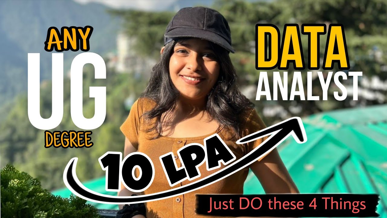 How to get a 10 LPA Data Analyst/Business Analyst Job from any UG Degree? 4 Step Roadmap