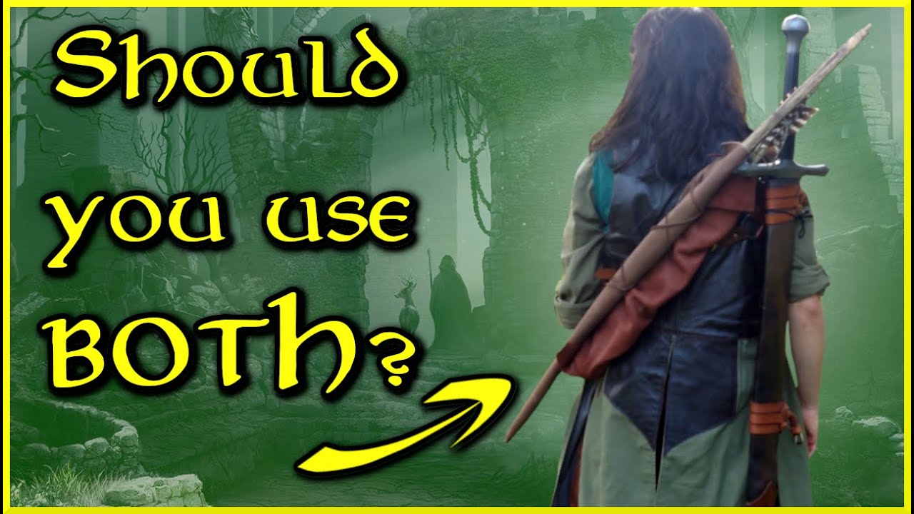 Should you wear Swords AND Bows on your back?