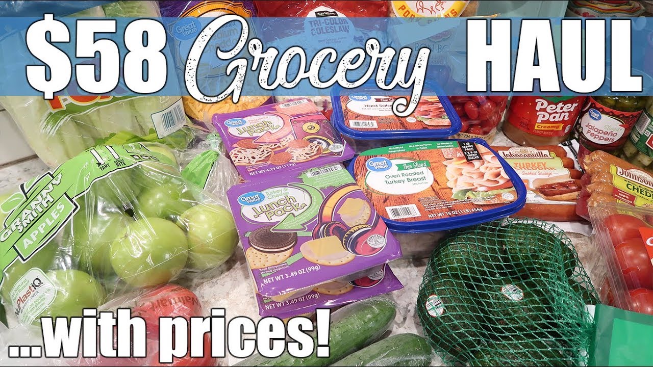 $58 Grocery Haul Using Walmart Delivery | We've Got the Sickness