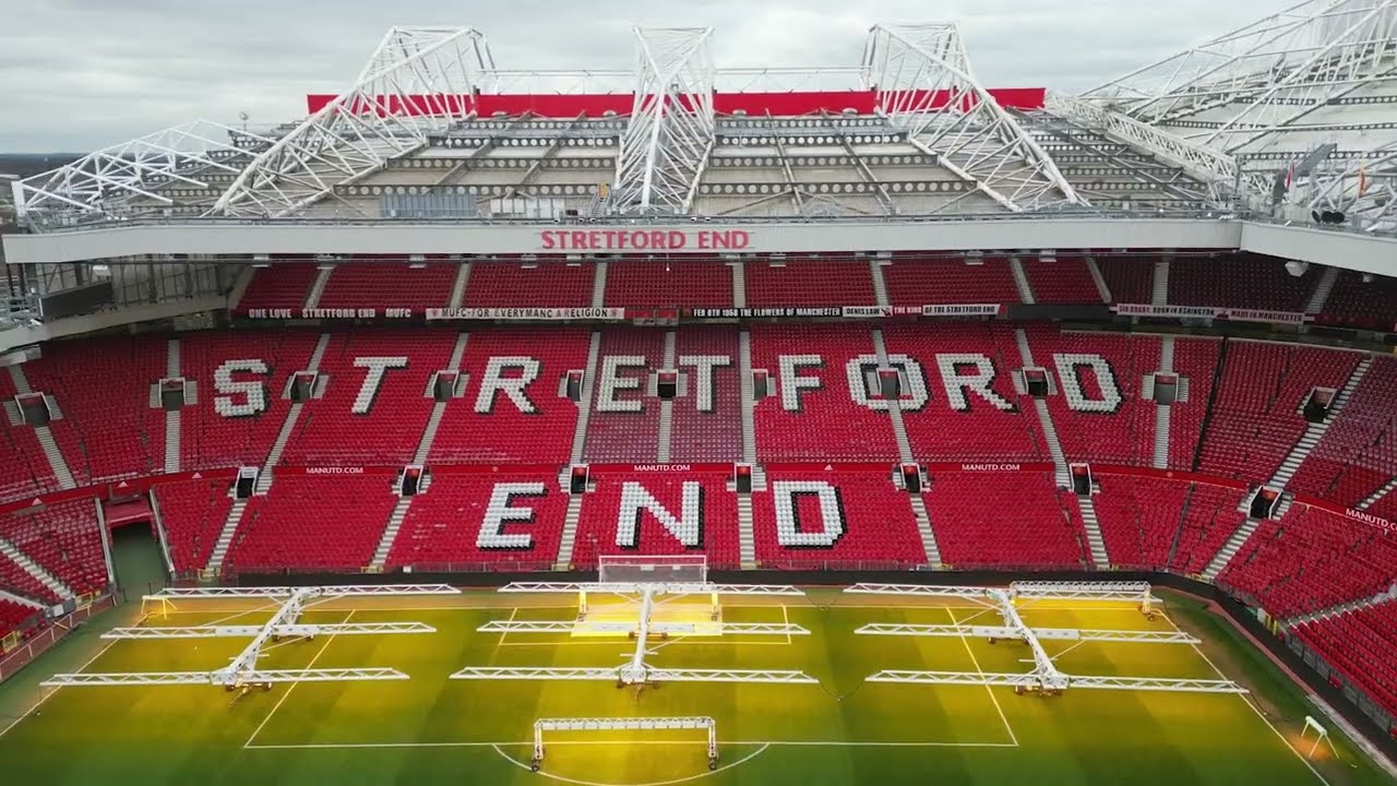 Manchester United Football Stadium | Old Trafford | 4k