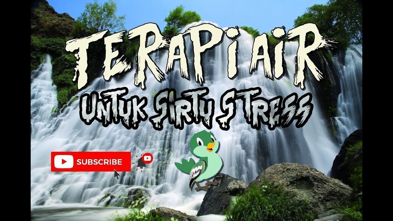 Terapi Air Untuk Sirtu/Cipoh Stress & Bahan
