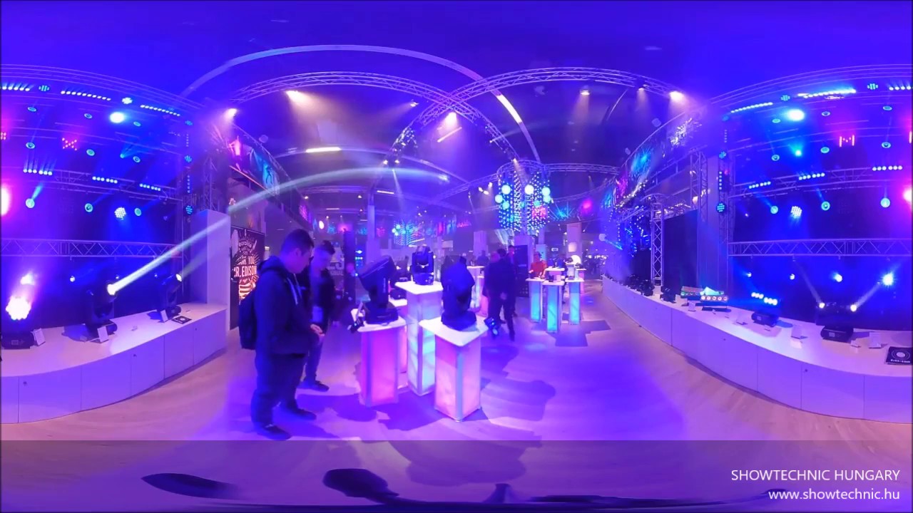 Prolight+Sound 2017 -  Showtechnic k&ouml;rk&eacute;p 360&deg;