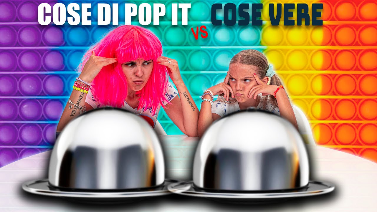 COSE DI POP IT VS. COSE REALI CHALLENGE