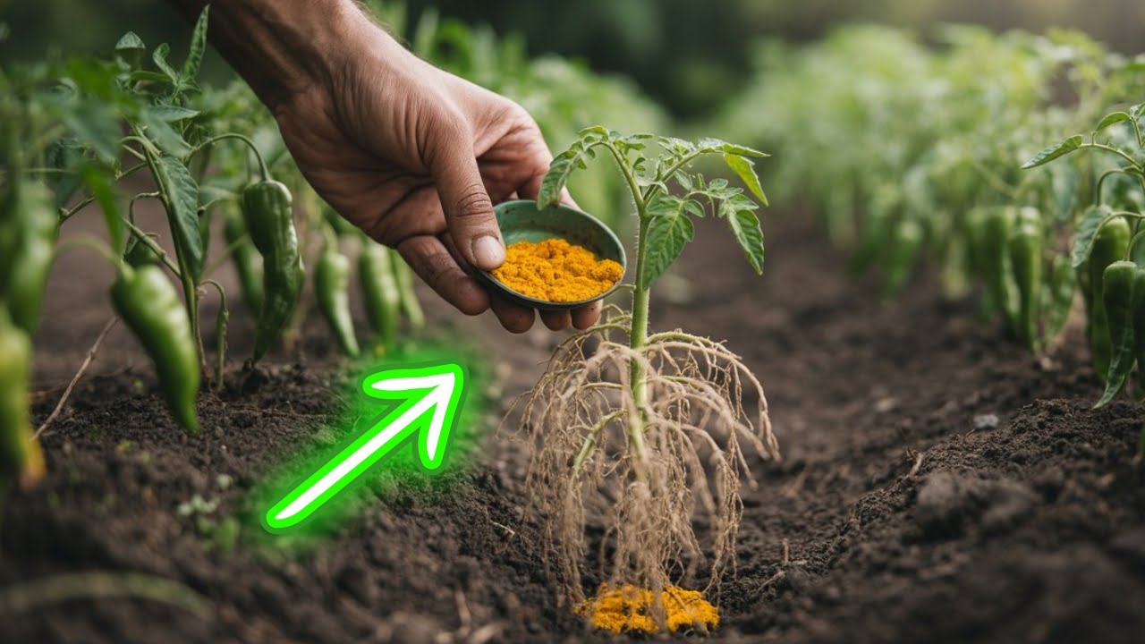 Pour Turmeric on Your Plants… and Watch The Magic Happen