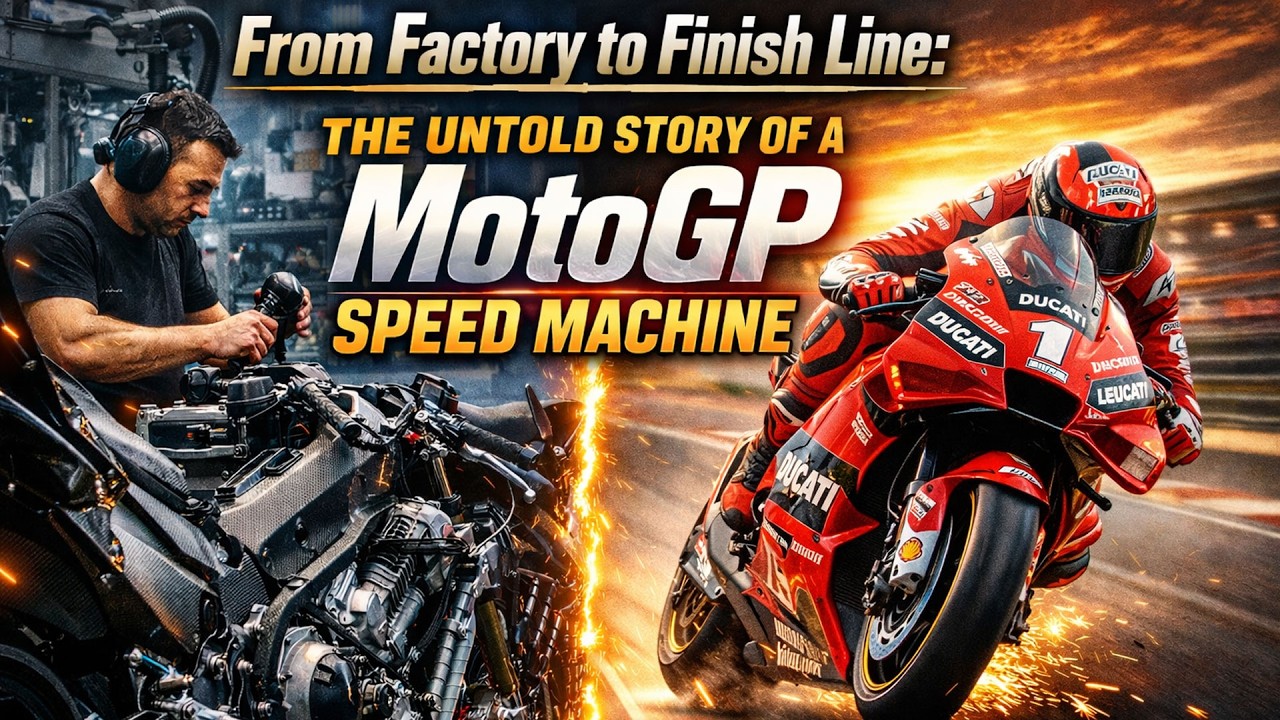 From Factory to Finish Line: The Untold Story of MotoGP Speed Machines