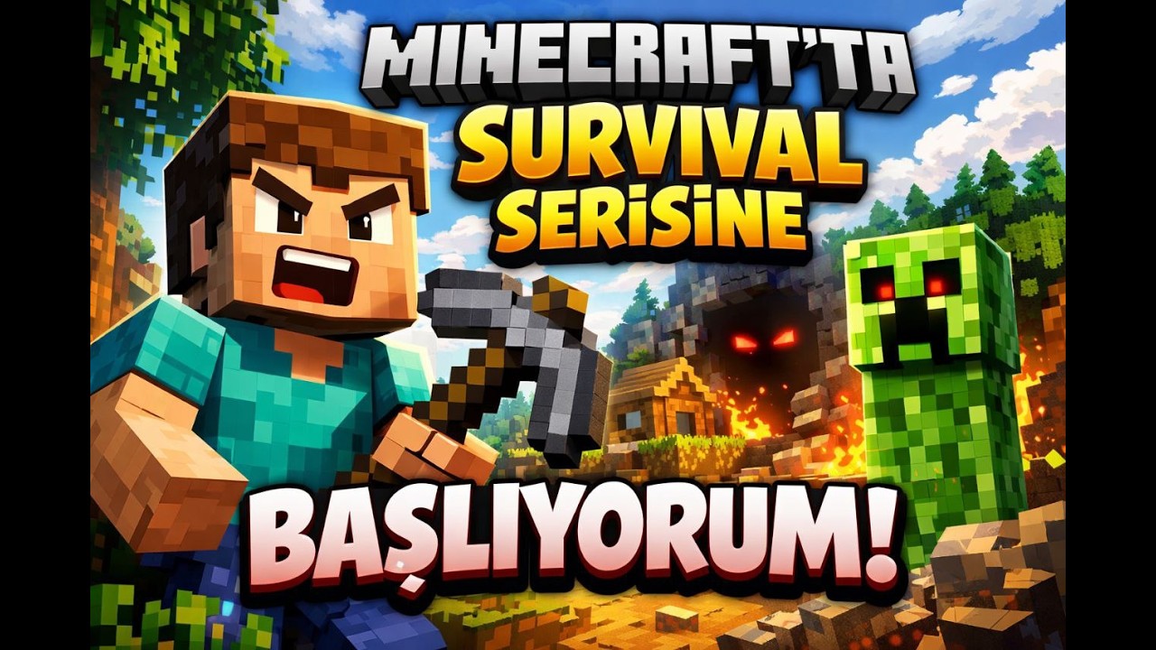MİNECRAFT SERÜVENİ bölüm1 BAŞLIYORUZ
