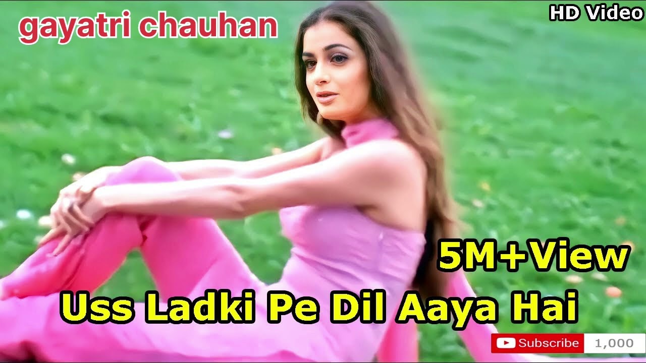Uss Ladki Pe Dil Aaya Hai | full HD video | Anuradha Paudwal,Kumar Sanu(Naam Gum jaayega) Hit Song🌹