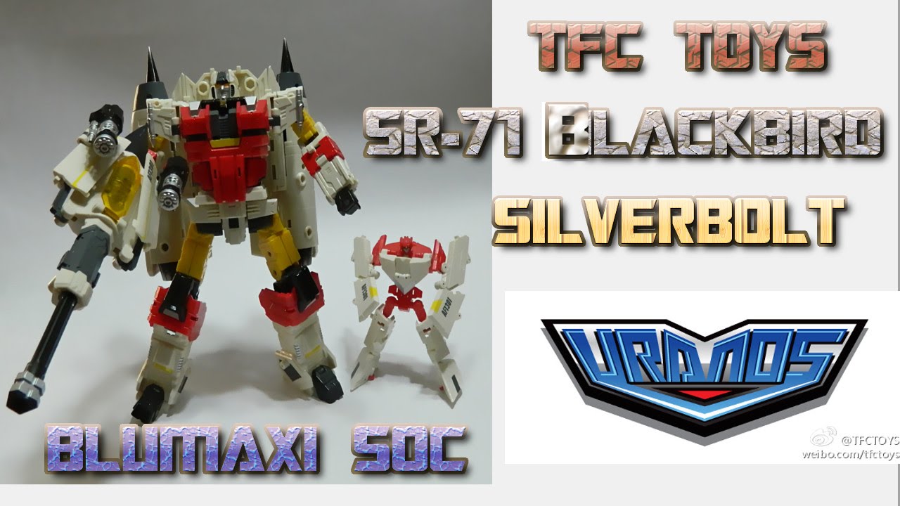 TRANSFORMERS TFC TOYS SR-71 BLACKBIRD -SILVERBOLT- + Wing of Uranos SETrecensione di BLUMAXI
