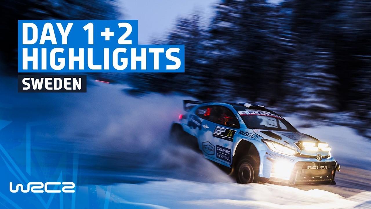 WRC2 Day 1 + 2 Highlights | WRC Rally Sweden 2026