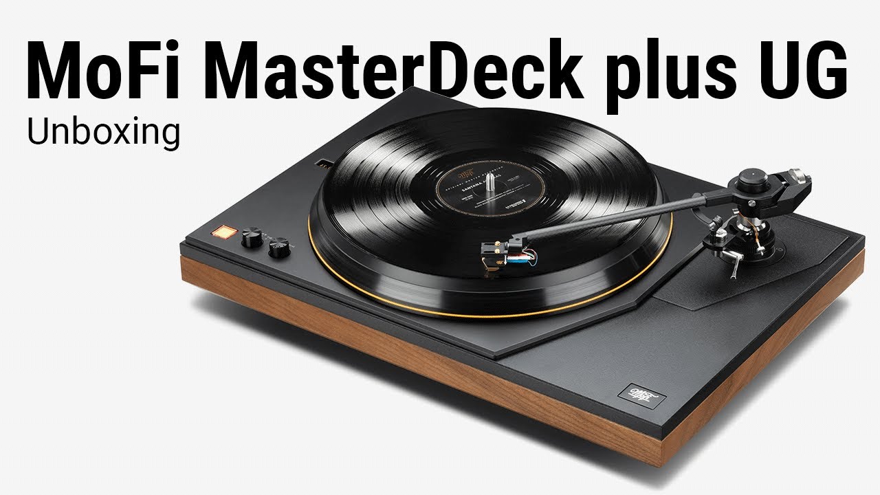 MoFi MasterDeck plus UG Unboxing | Referenz Plattenspieler mit erstklassiger Ausstattung
