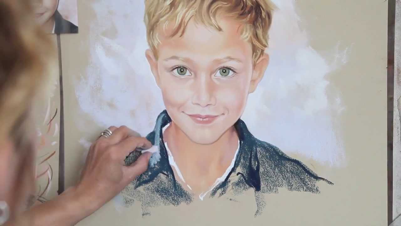 Pastel portrait
