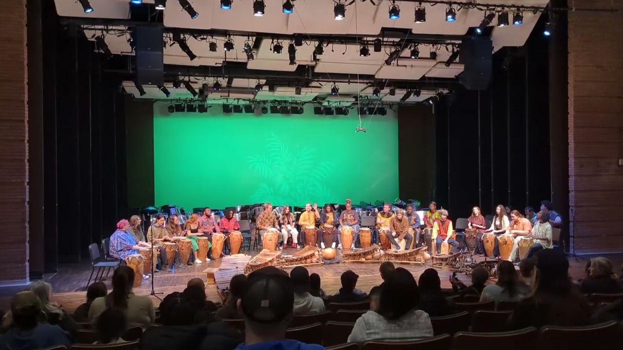 Kpanlogo - Akwaaba (Oakland University World Music Concert) November 20th, 2025