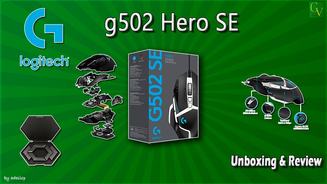 Unboxing & minireview logitech g502 hero se Español