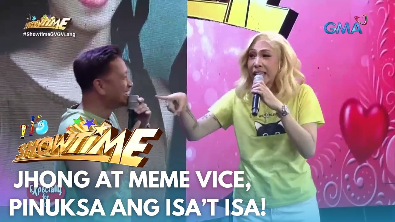 It’s Showtime: Kuys Jhong at Meme Vice, PINUKSA ang isa’t isa!