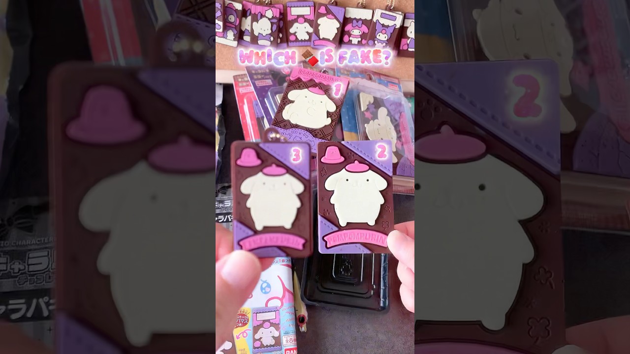 Which 🍫 is the FAKE one? 