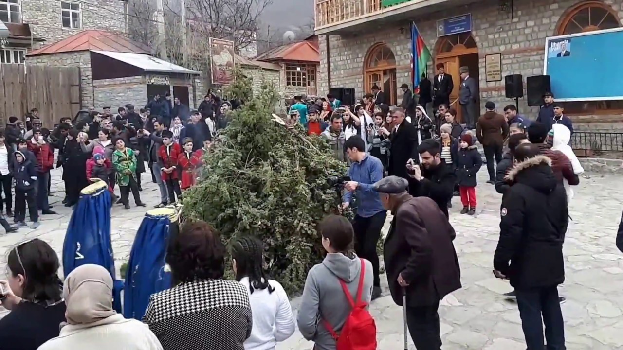 Lahicda möhtəşəm novruz şənliyi