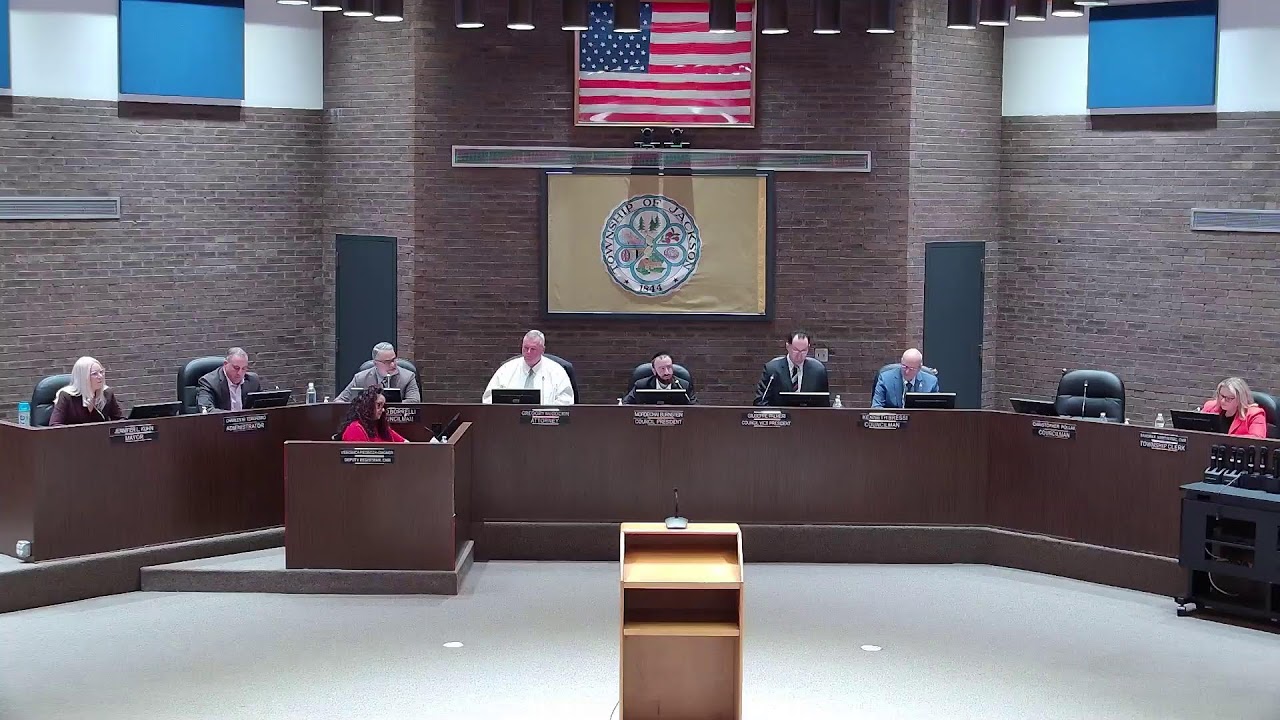 Jackson Township Council Meeting 03102026