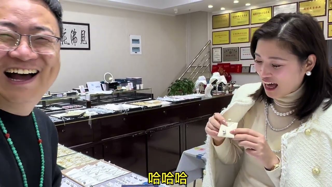 海水akoya拿货才几百？开年逛珍珠批发市场，被老板喊价惊到了 #海水珍珠 #珍珠项链