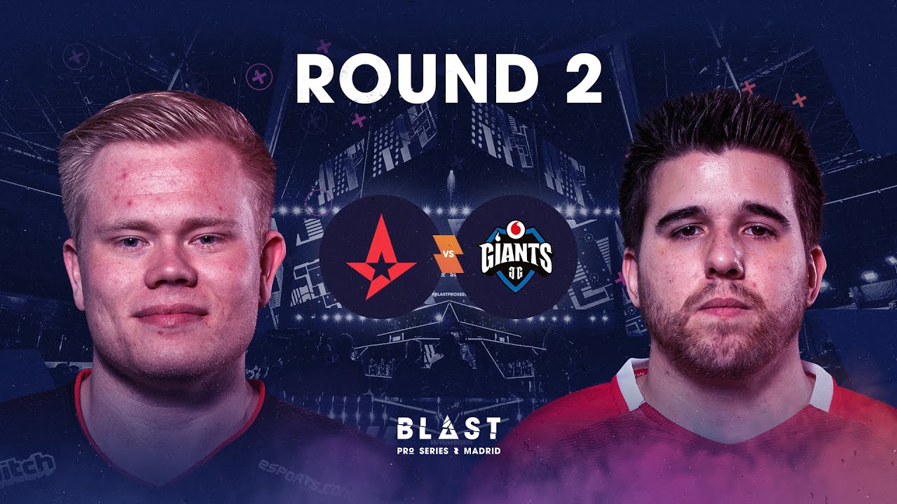 BLAST Pro Series Madrid 2019 - Round 2 - Astralis Vs. Vodafone Giants