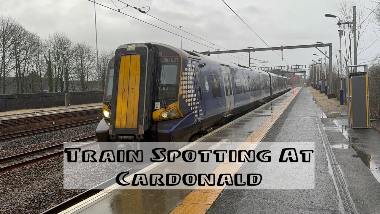 Train Spotting at Cardonald