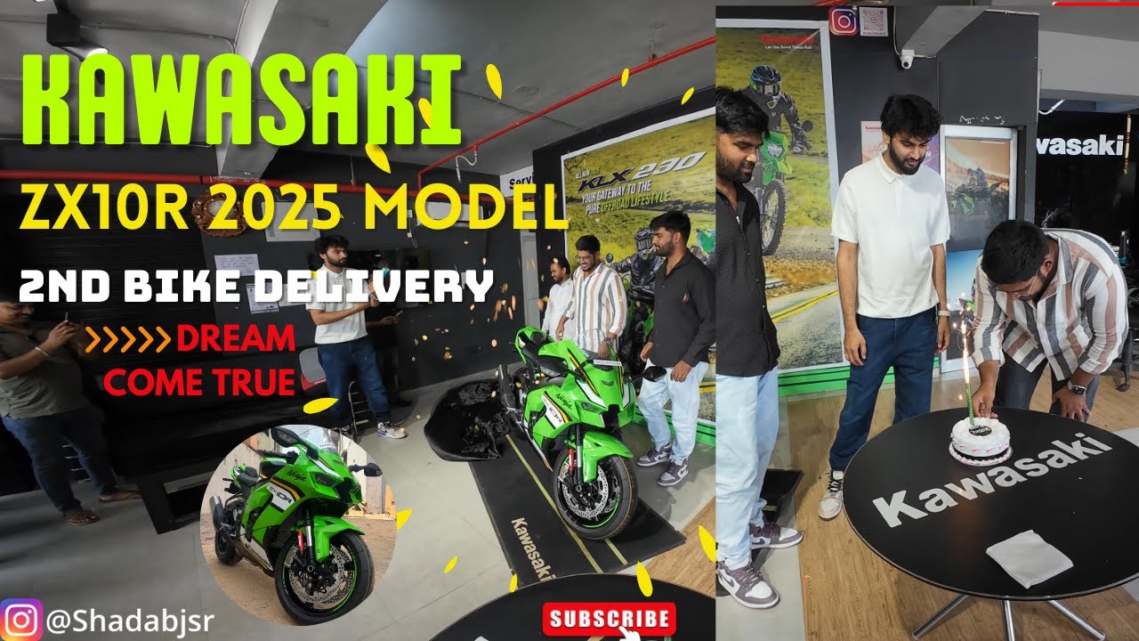 Superbike Delivery | My Kawasaki Zx10r 2025 Model | very happy 🚀🔥