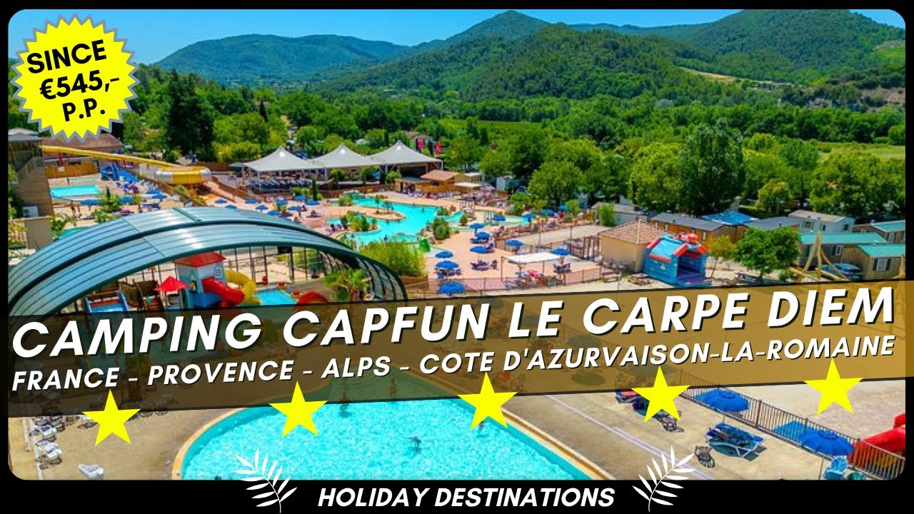 Capfun Camping Le Carpe Diem 🏕️ Family Camping in Provence, France 2025