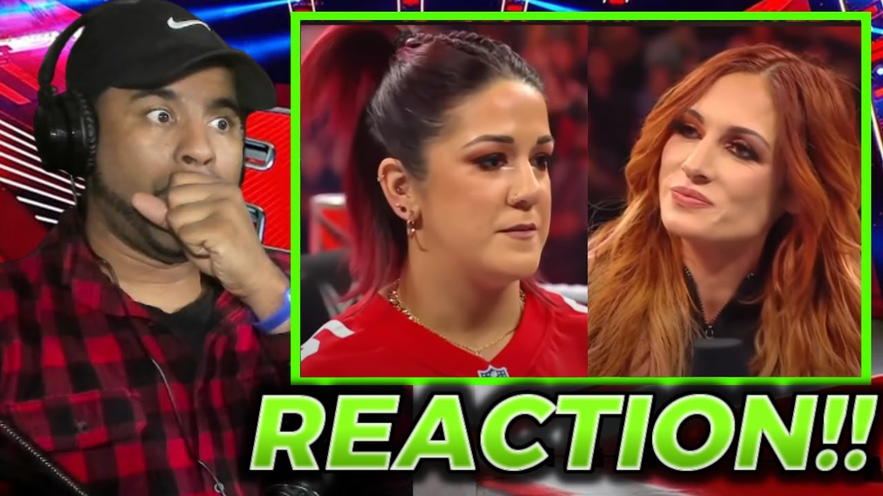 Becky Lynch Tried to Ricky Starks Bayley!!- WWE RAW -REACTION!!