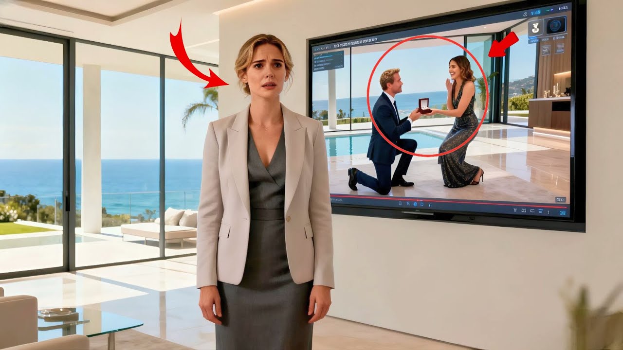 My Husband Bought The Villa I Always Wanted — Minutes Later, Cameras Revealed His Proposal To Her