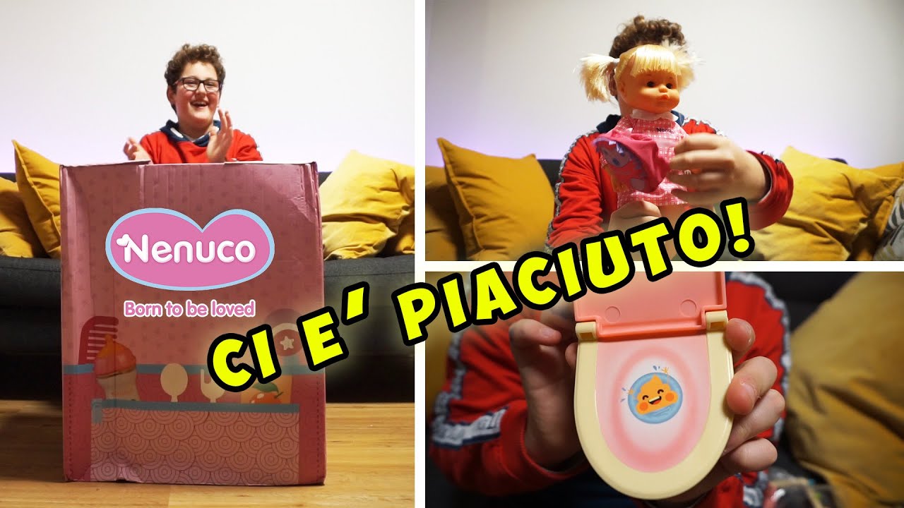 Nenuco, la bambola per tutti, maschi e femmine senza distinzione. Ci è piaciuta!!!