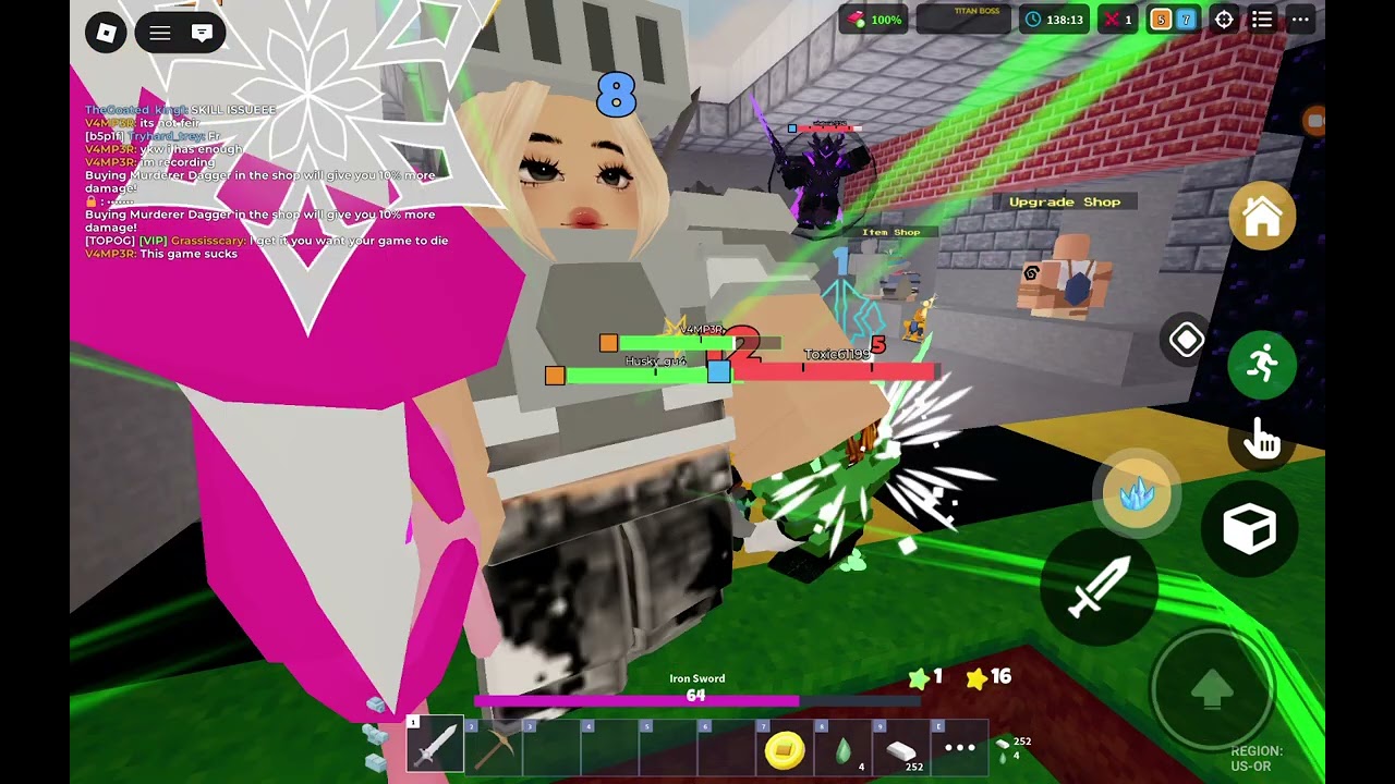 I can see why this bedwars game have 13 Players