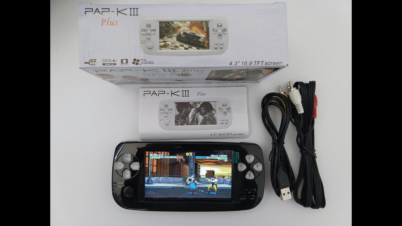 Игровая приставка PAP K3 Plus (3000 игр)