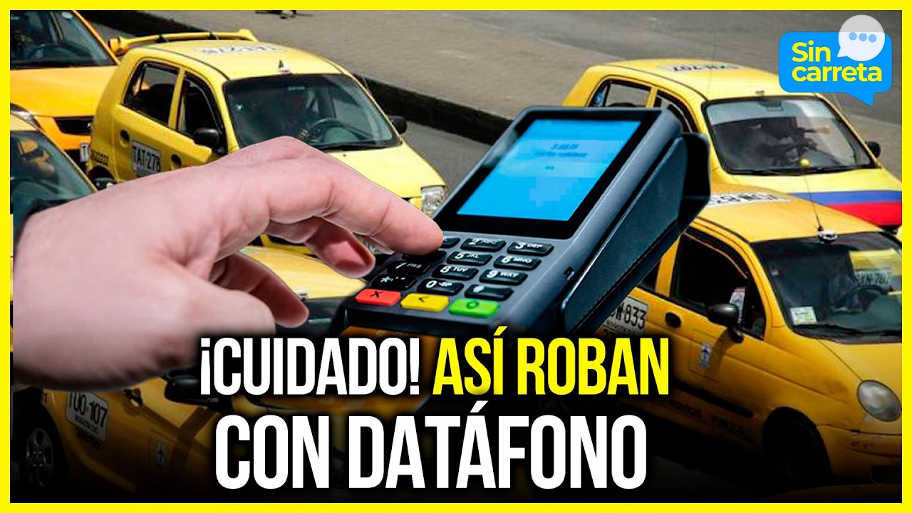 Alerta por el cambiazo de tarjetas en taxis de Bogotá | Sin Carreta Canal 1