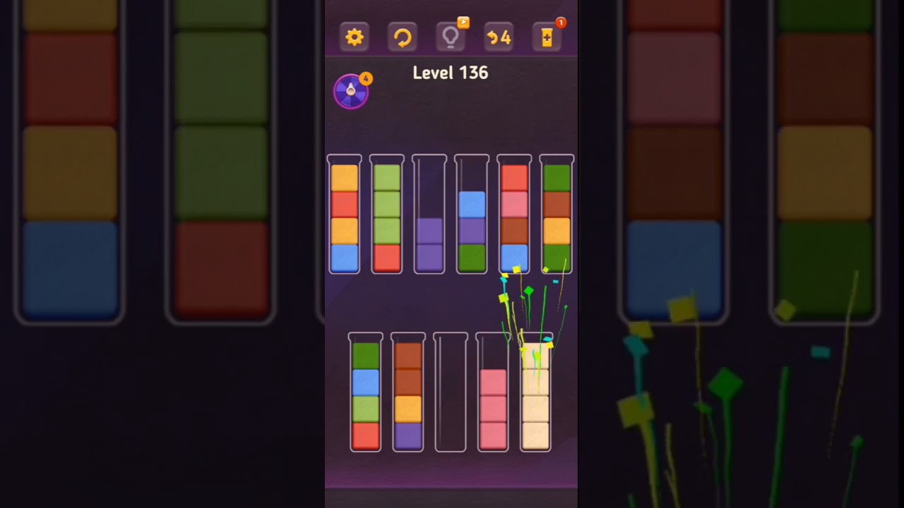 Block King Sort Puzzle Level 131 to Level 140