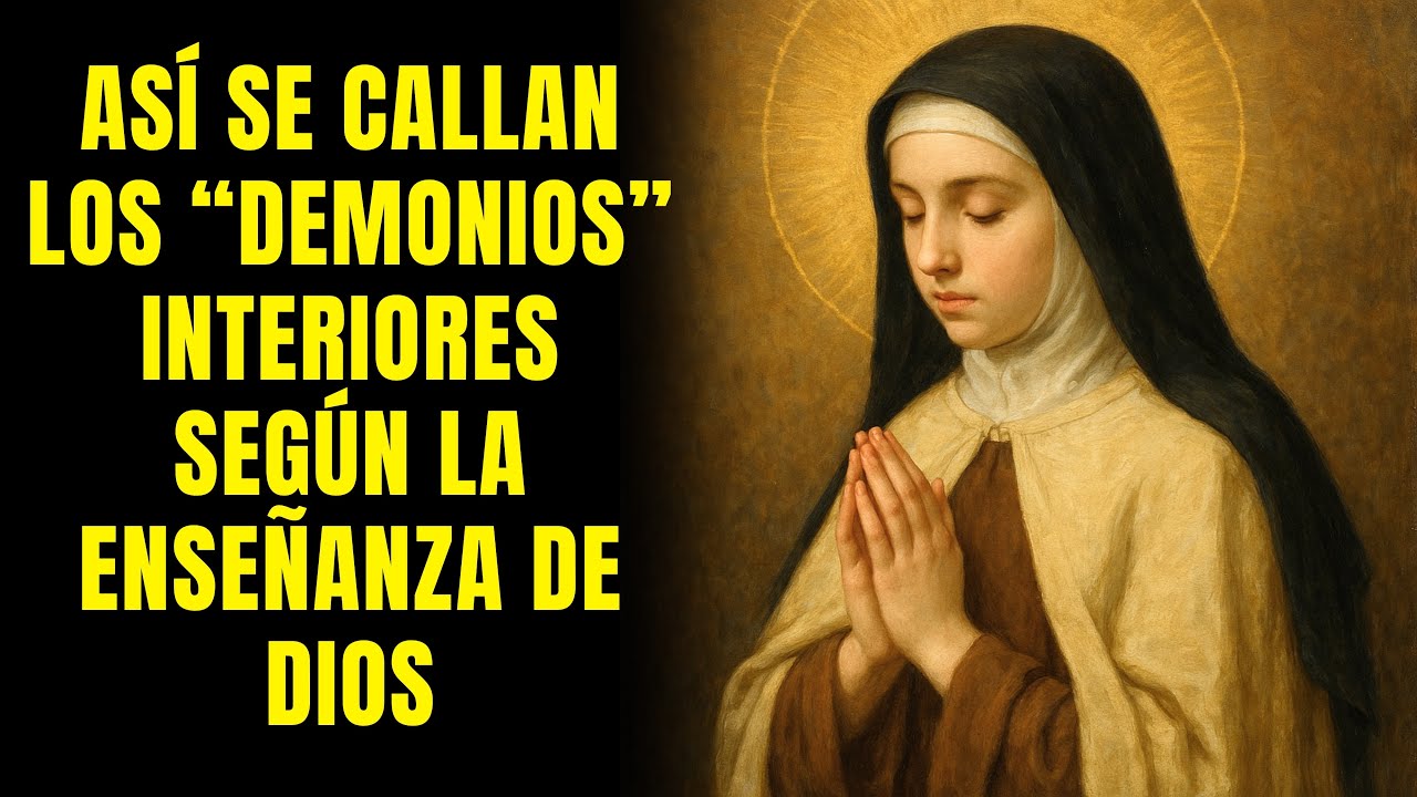 SANTA TERESA ADVIERTE: ASÍ SE CALLAN LOS “DEMONIOS” INTERIORES SEGÚN LA ENSEÑANZA DE DIOS