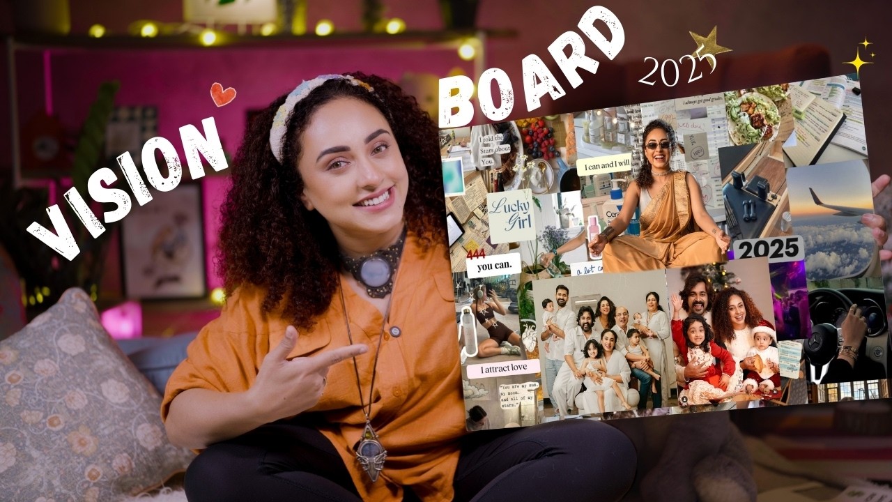 Vision Board 2025 | Manifest Your Dream Life | Pearle Maaney
