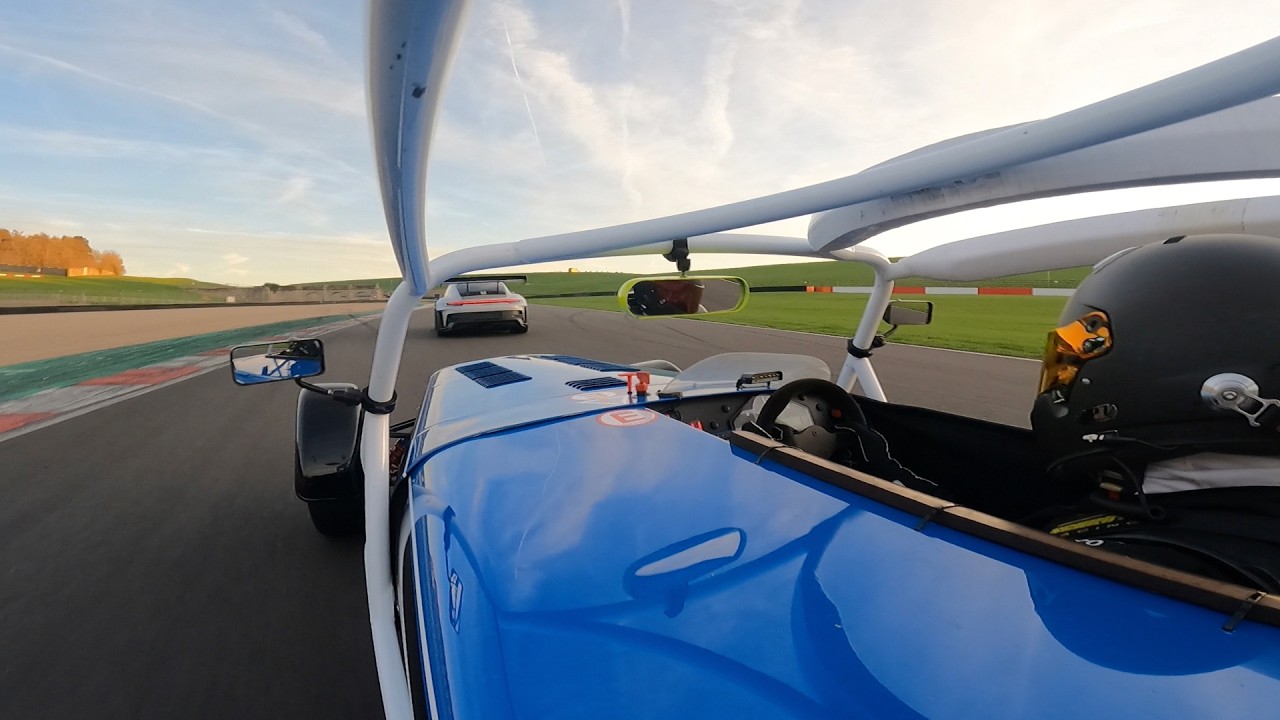 Hunting Porsches in a Caterham 420