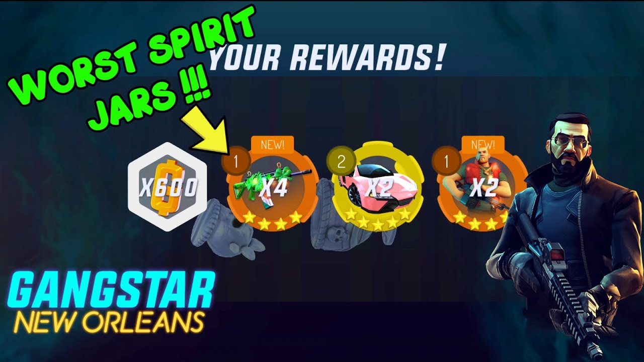 Opening 50+ More Spirit Jars and got BAD ITEMS | Gangstar: New Orleans