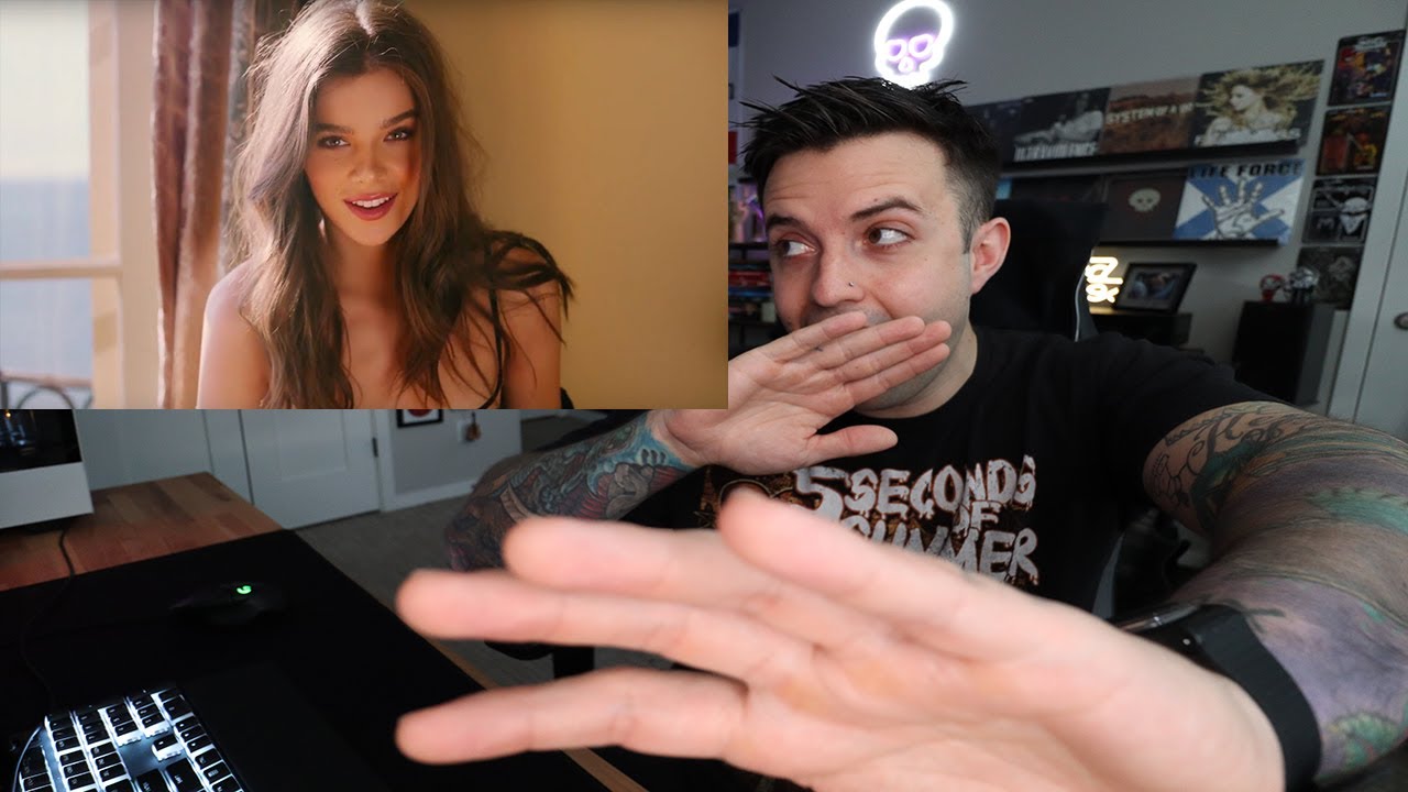 Hailee Steinfeld, BloodPop® - Capital Letters REACTION