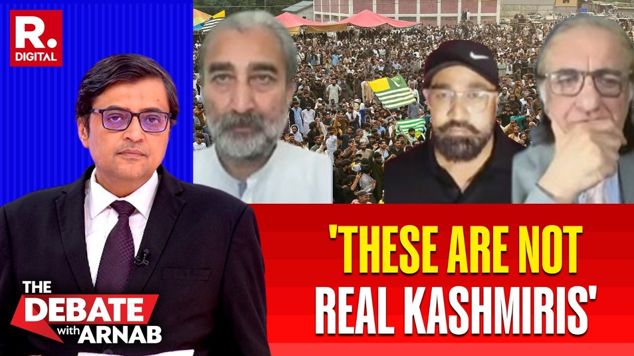 'Fake Kashmiris', PoK Genocide & LOC March: Sushil Pandit, Waqar Bhatti, Amjad Ayub Mirza Face Off