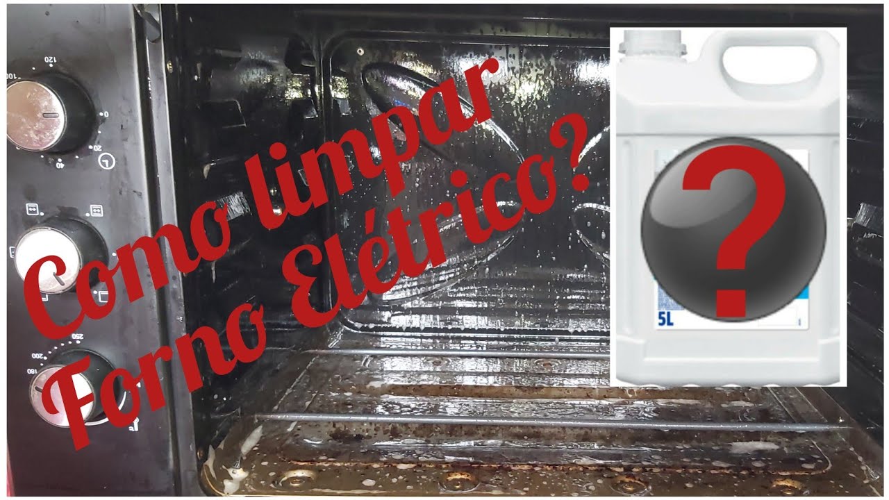 Como Limpar Forno Elétrico  Apenas 1 Produto