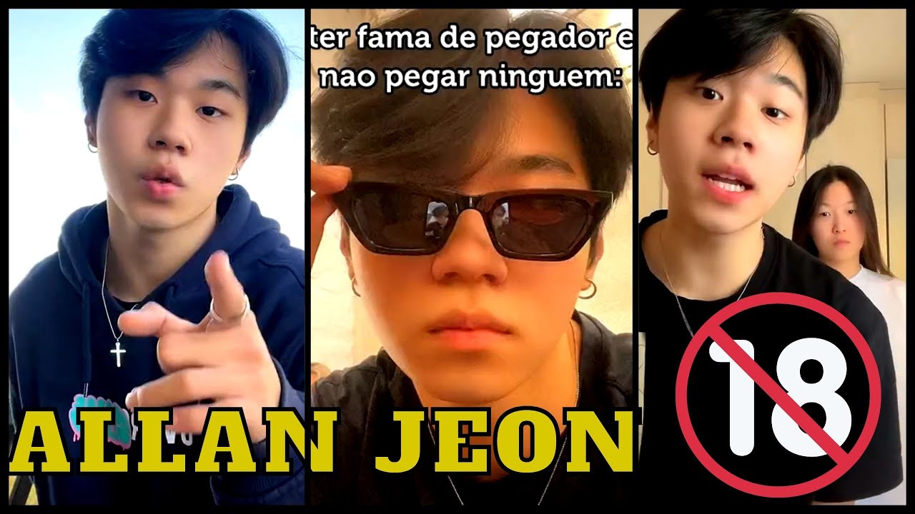 TENTE NÃO RIR COM OS MELHORES TIKTOK DE ALLAN JEON  💙