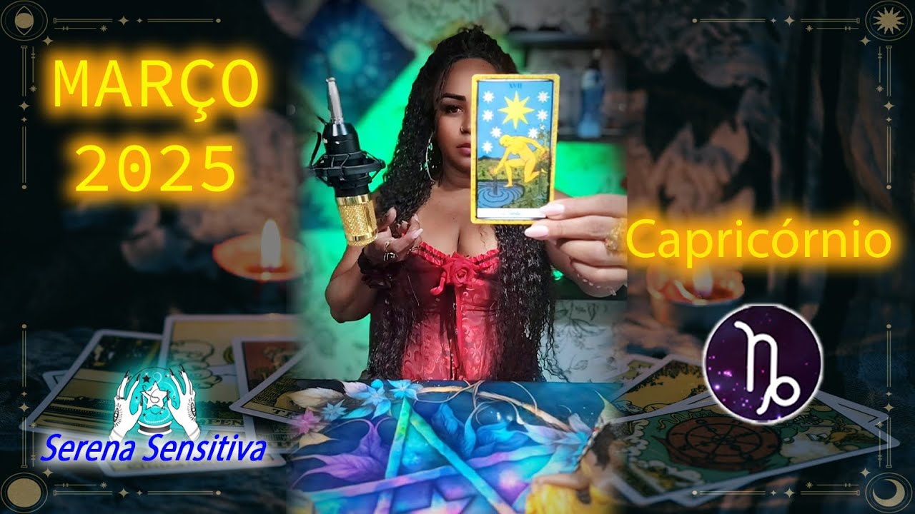 Tar&ocirc; do m&ecirc;s de MAR&Ccedil;O -  Capric&oacute;rnio   