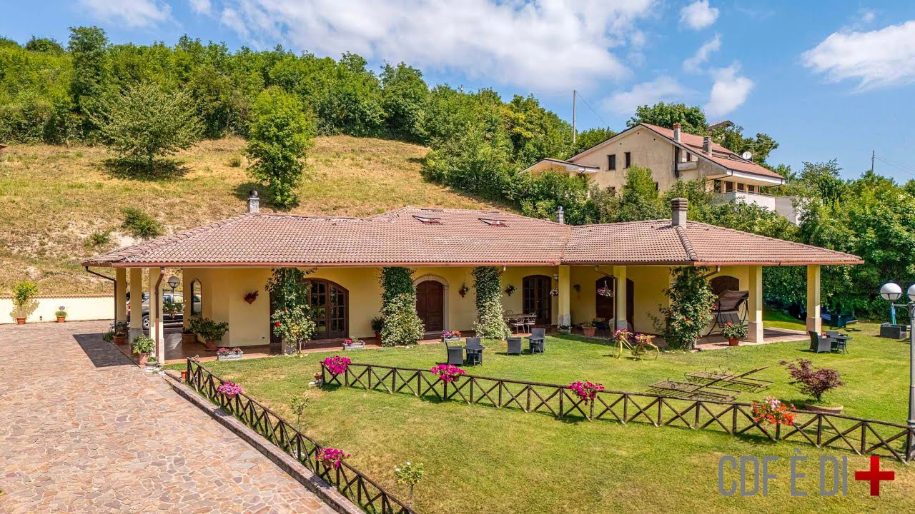 Visita dell'immobile | Orvinio (RI), Italy | Domina! Villa arredata, con vista su borgo e monti