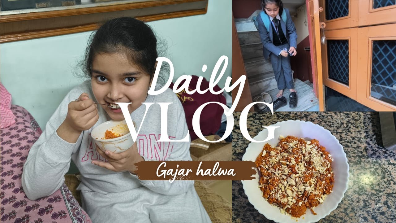 DailyVlog#viha#winterspecial#wintervibes#viral#love#gajarhalwa #food#foodie#vlogging#vlogger#ishani