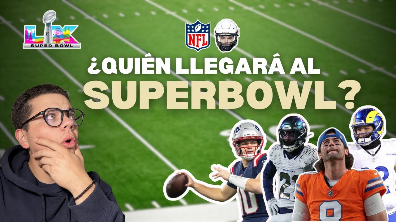 ¿Quién llegará al Superbowl LX? | Picks y análisis finales de conferencia NFL 