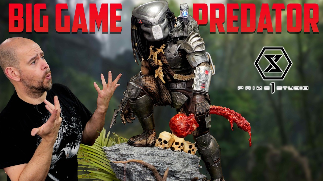 Big Game Cover Art Predator 1/4 Scale Prime 1 Studio Reg Version ! Une Dinguerie malgré les Années ?