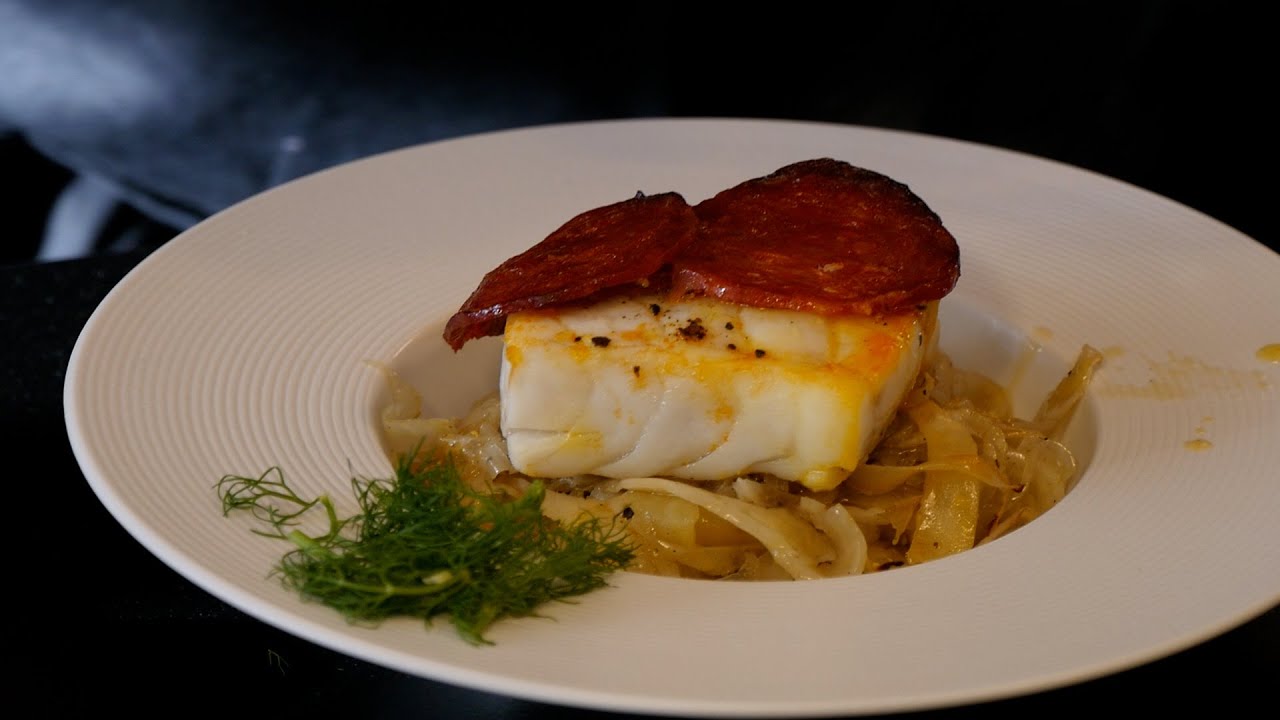 Le Cabillaud au chorizo et fenouil