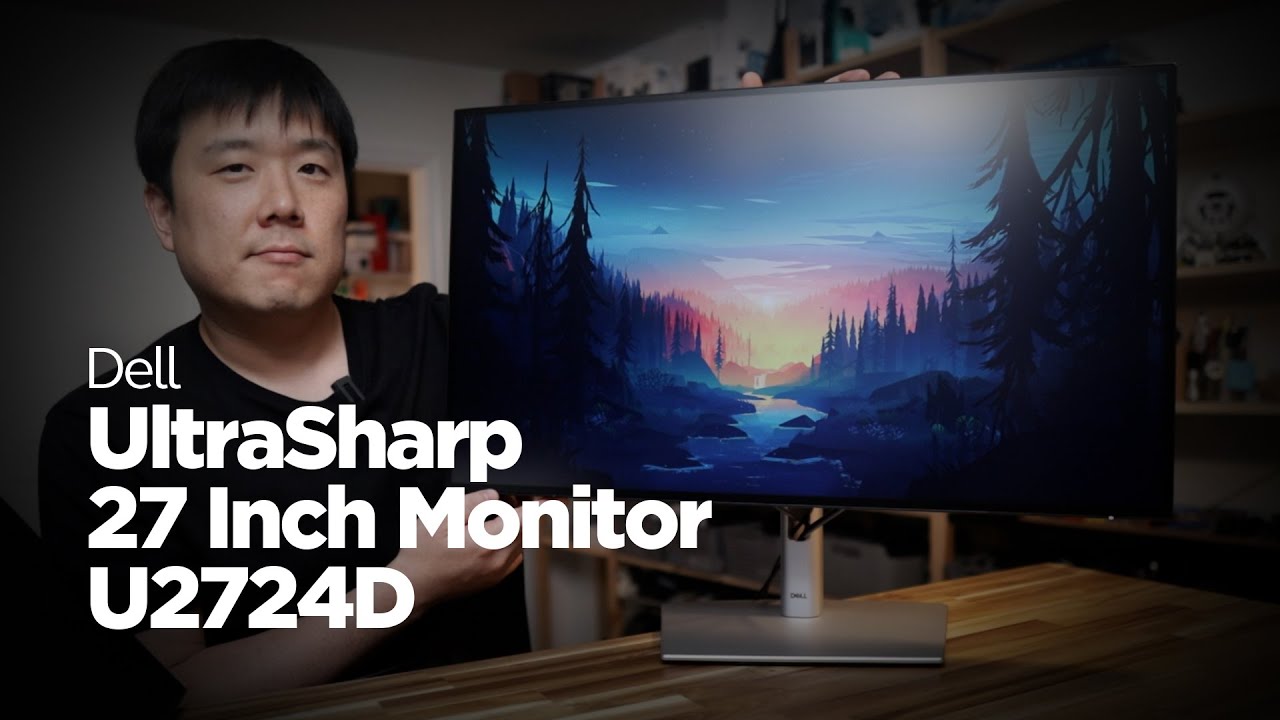 Dell UltraSharp 27 Inch Monitor (U2724D) Unboxing, Set Up & Testing - 1440p, 120Hz