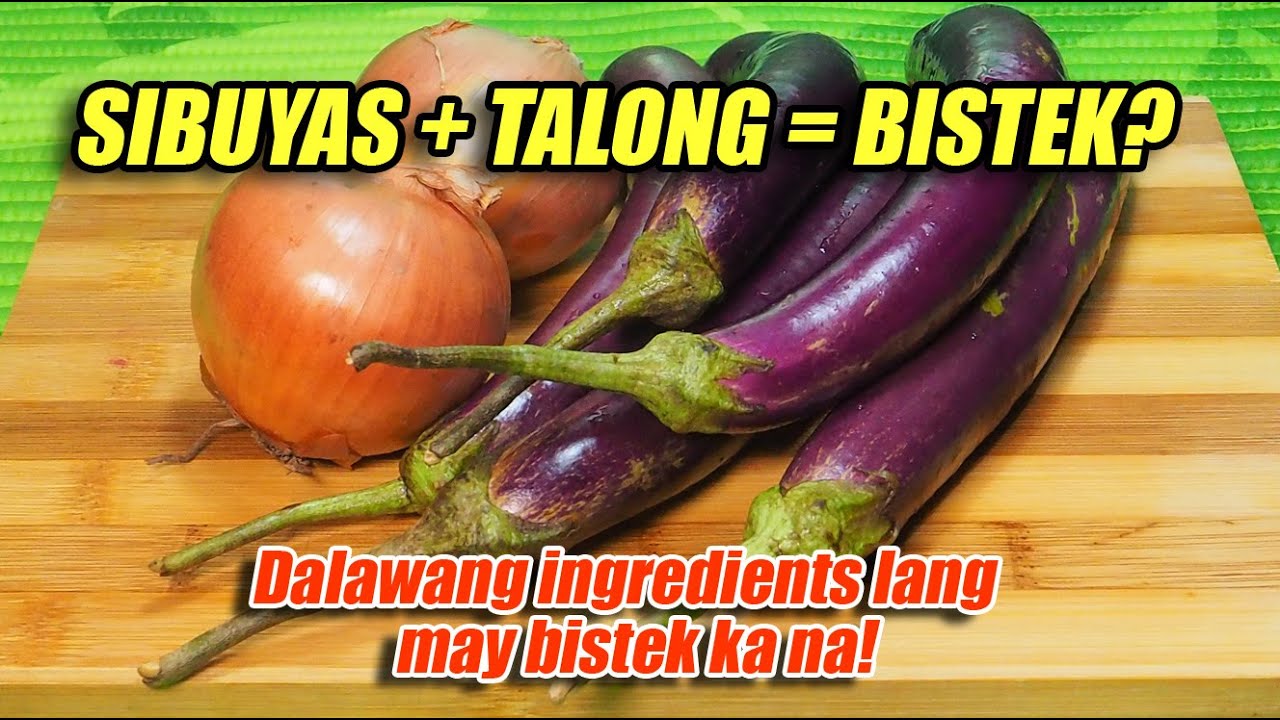 MEATLESS NAMAN TAYO! SO EASY AND SO BUDGET FRIENDLY BISTEK NA TALONG! MURANG ULAM!