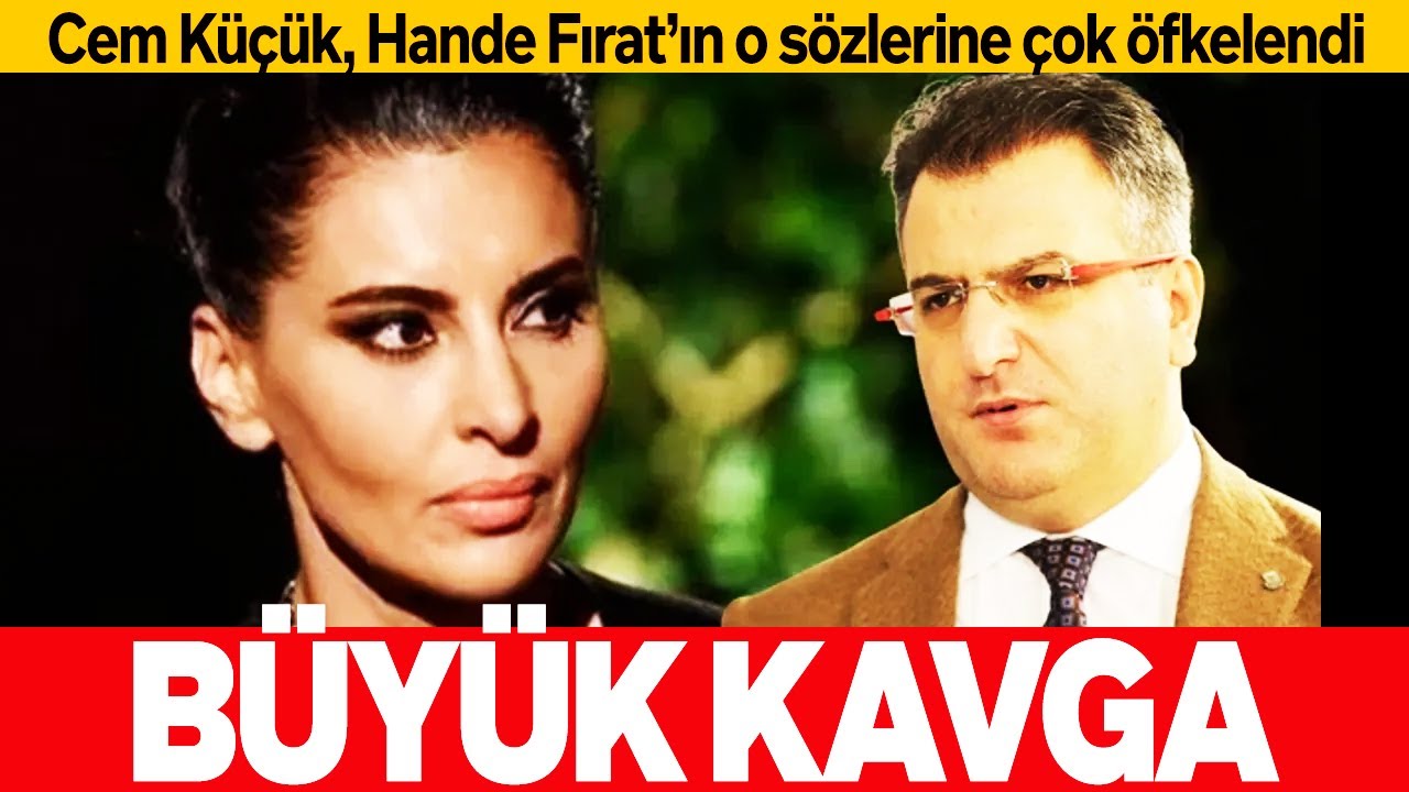 ZAFER ŞAHİN'DEN SONRA CEM K&Uuml;&Ccedil;&Uuml;K'TEN DE HANDE FIRAT'A &Ccedil;OK SERT TEPKİ. O S&Ouml;ZLERİNE &Ccedil;OK &Ouml;FKELENDİ.